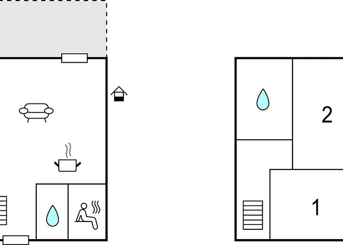 Reetdachhaus 20 Auf Usedom Casa vacanze